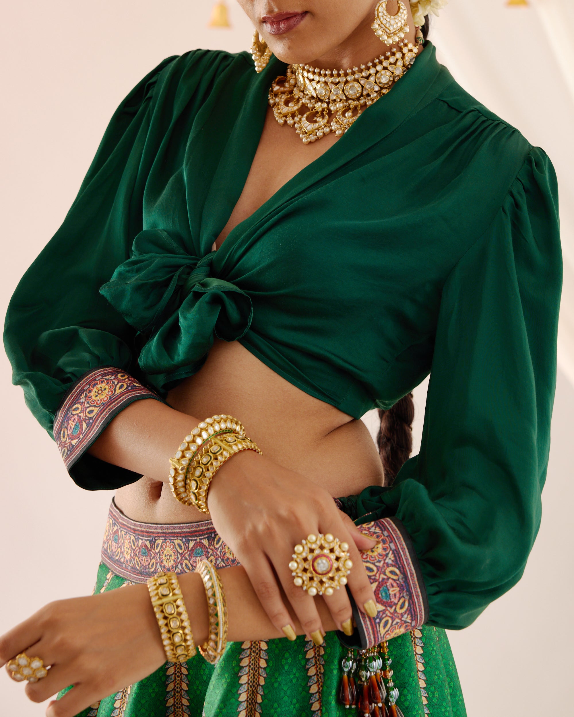 Vrindavan : Rubali Leela - Emerald