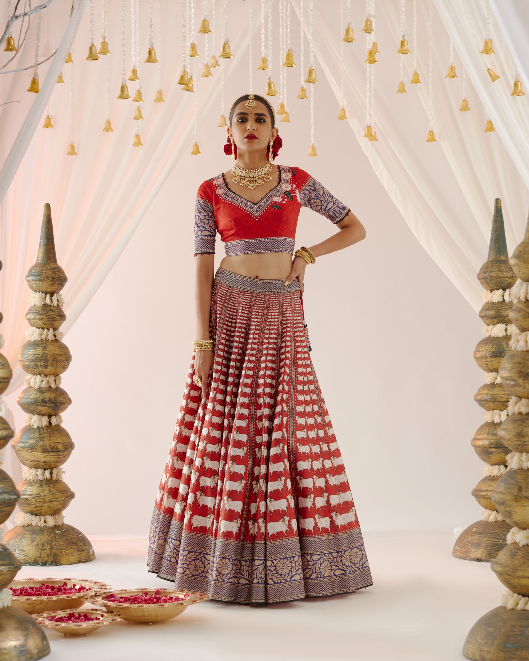 Vrindavan : Leela - Red