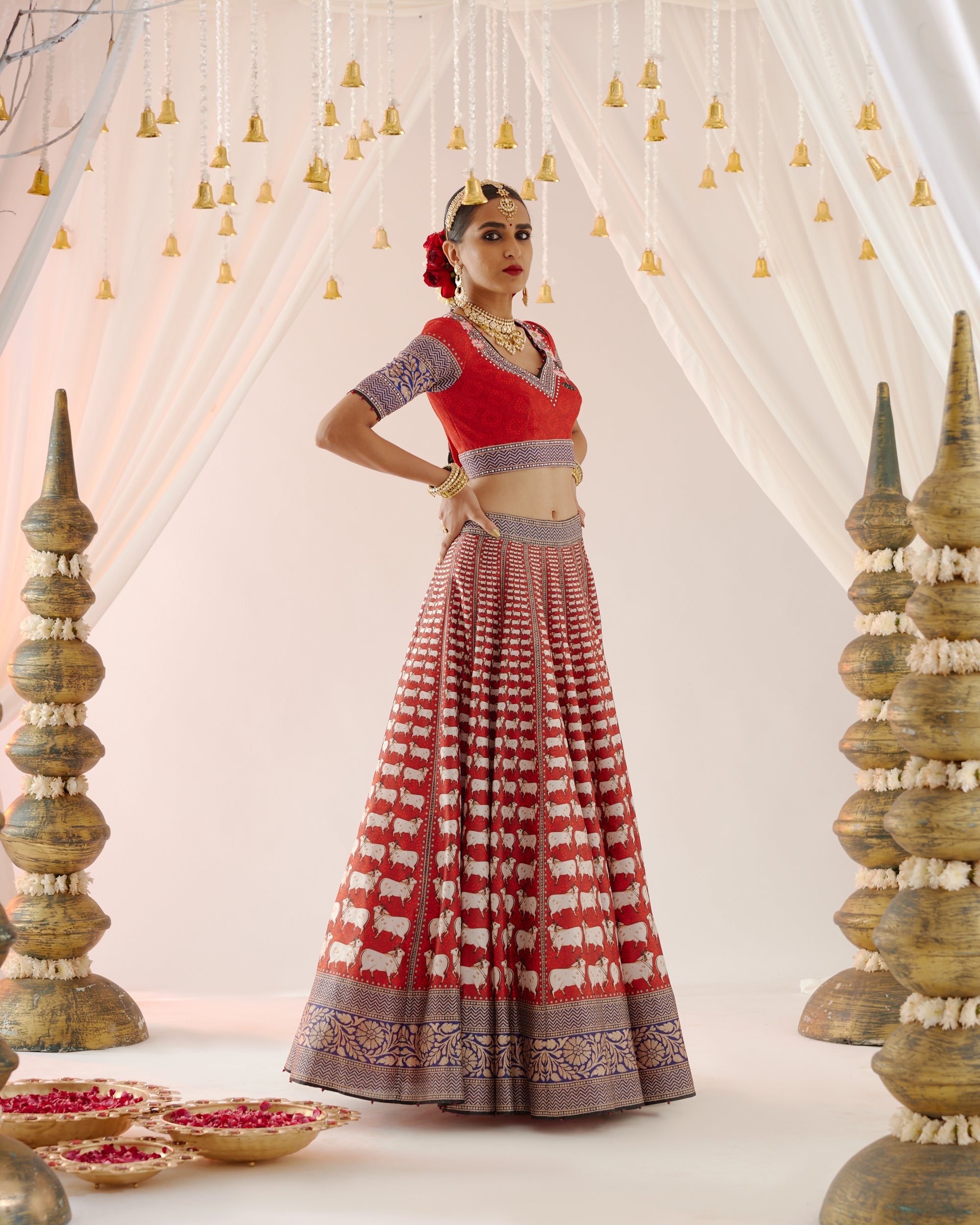 Vrindavan : Leela - Red