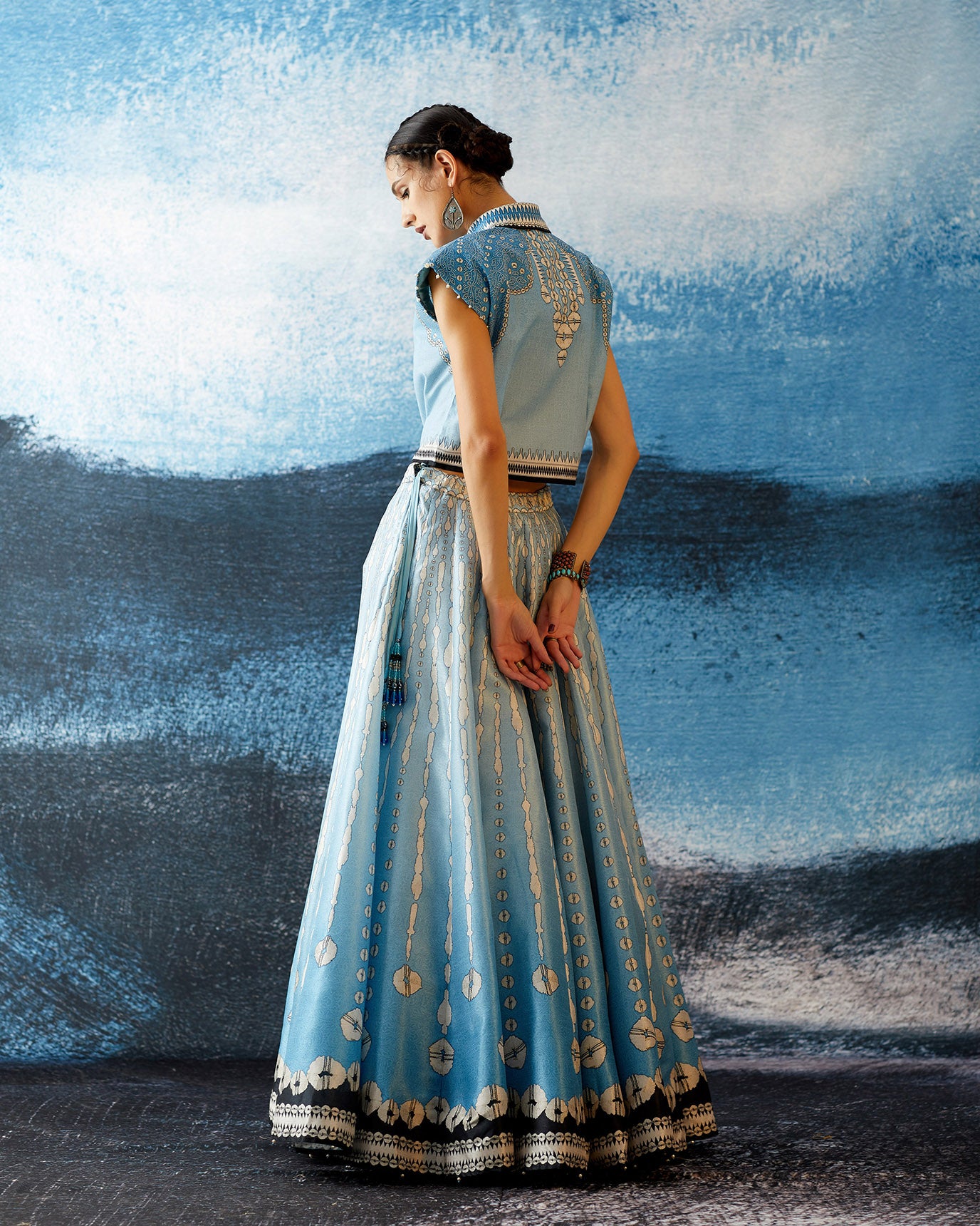 Bikaner : Nia Leela - Powder Blue