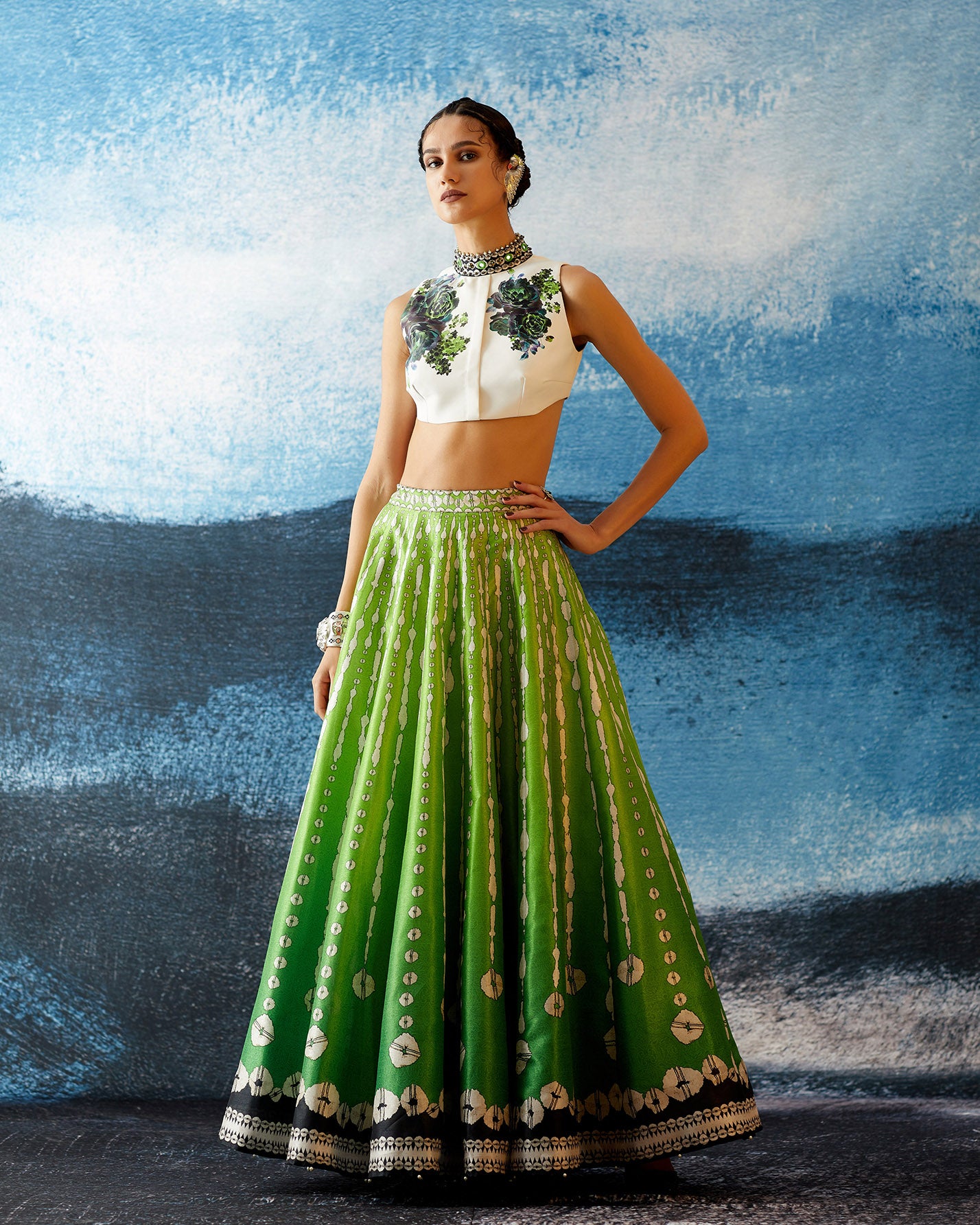 Bikaner : Ceri Lavisha Leela - Lime