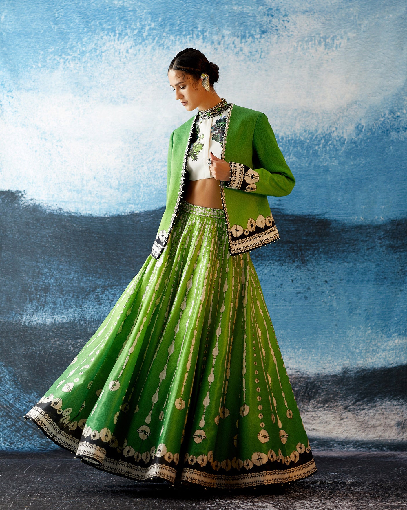 Bikaner : Ceri Lavisha Leela - Lime