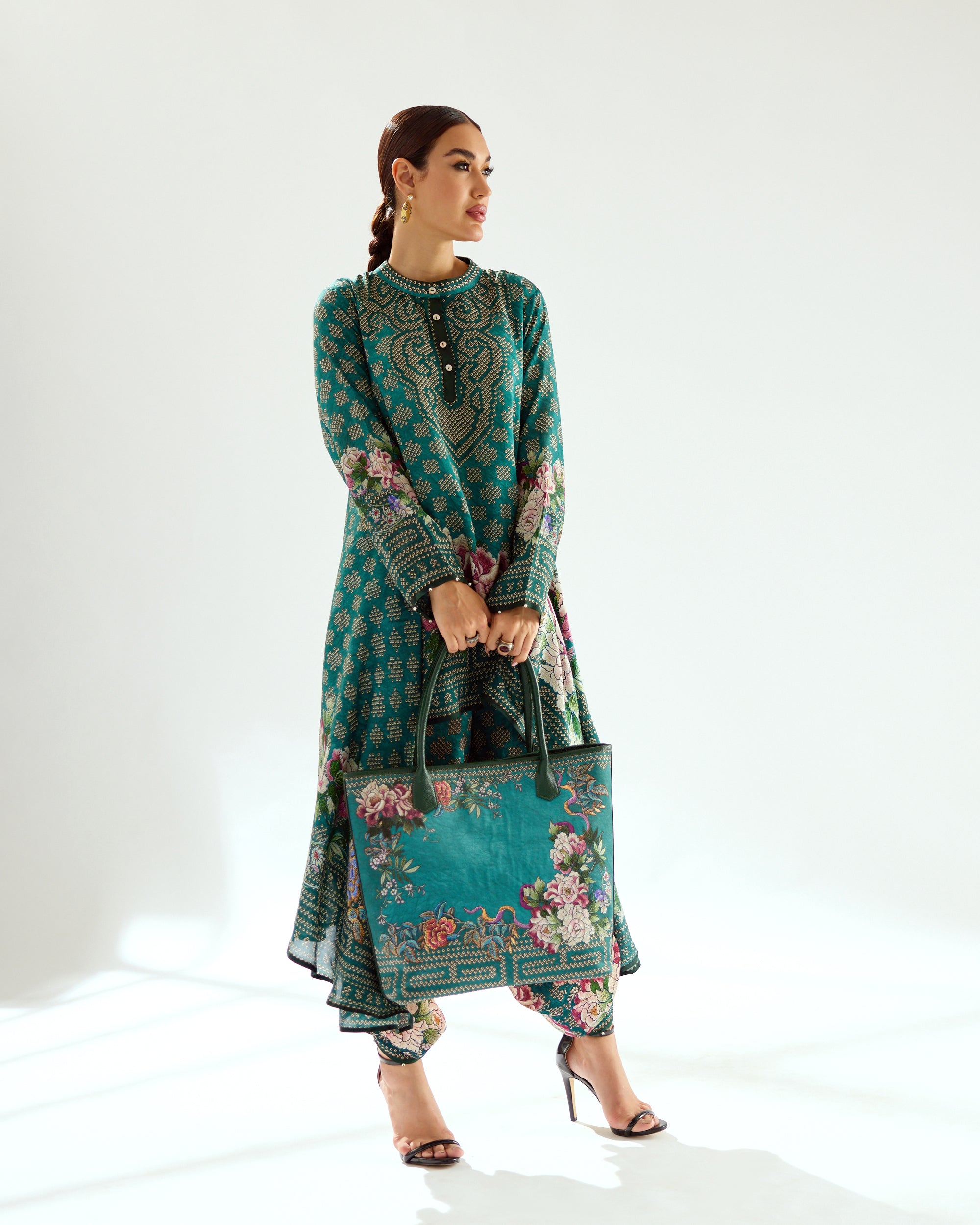 Sakura : Aafreen - Teal