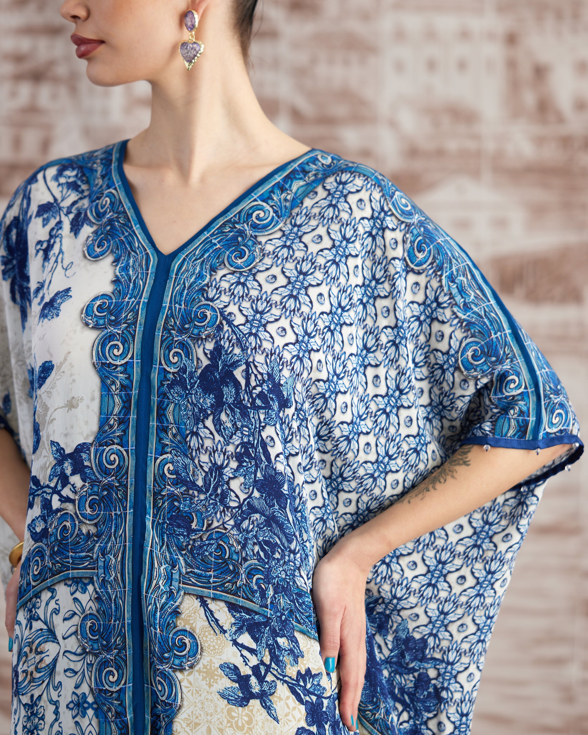 Love in Portofino (Portugal) : Majida - Blue/White