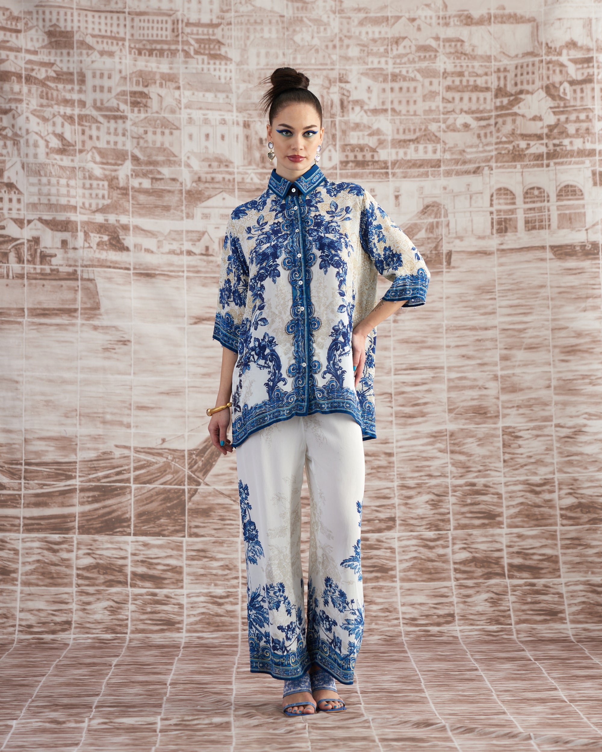 Love in Portofino (Portugal) : Maizah - Blue/White