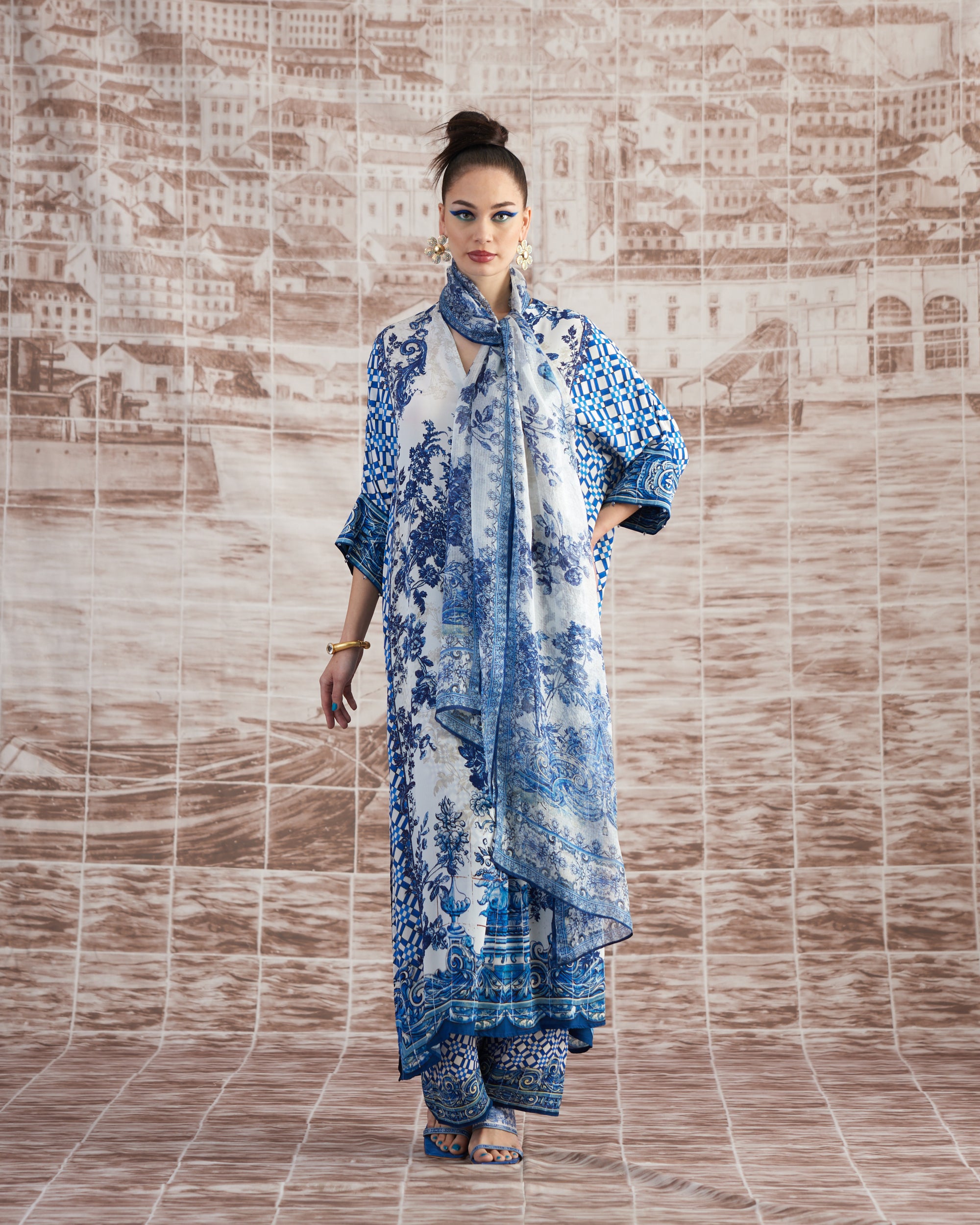 Love in Portofino (Portugal) : Banera - Blue/White