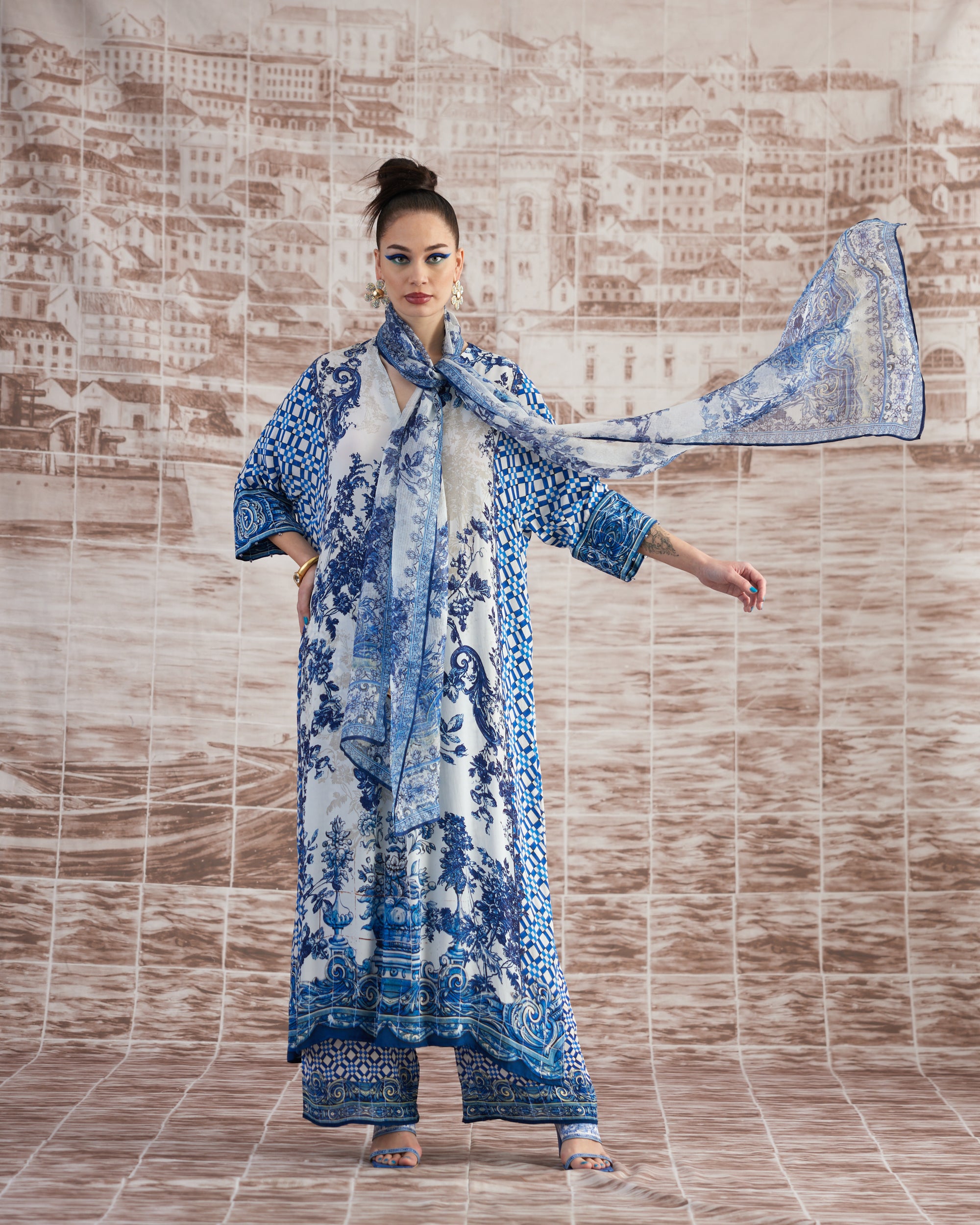 Love in Portofino (Portugal) : Banera - Blue/White