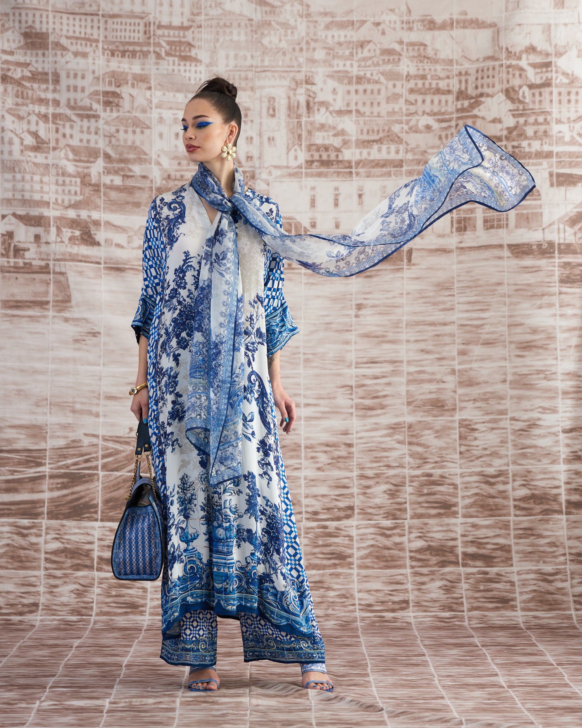 Love in Portofino (Portugal) : Banera - Blue/White