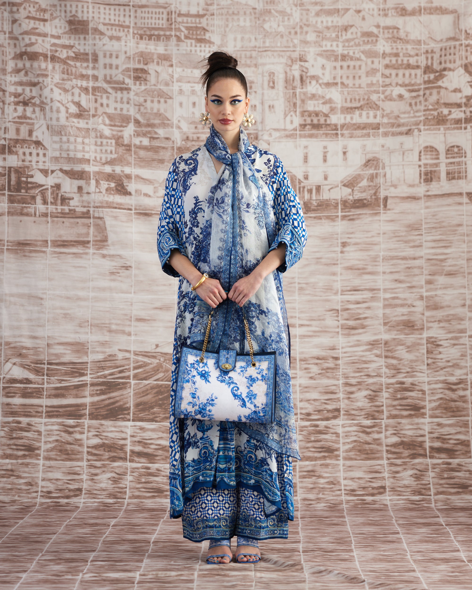 Love in Portofino (Portugal) : Banera - Blue/White