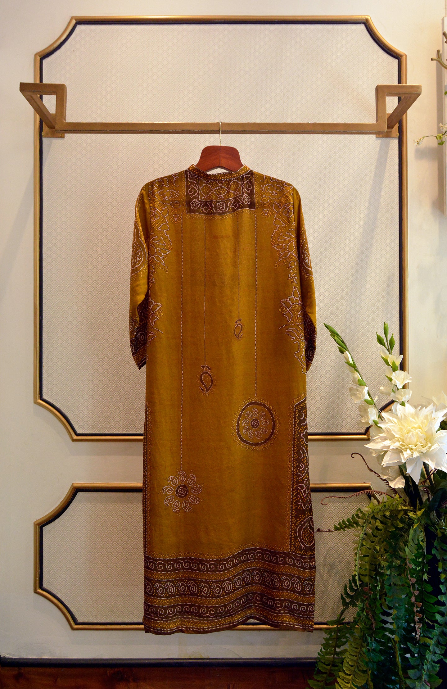 Bandhej : Champa Mustard