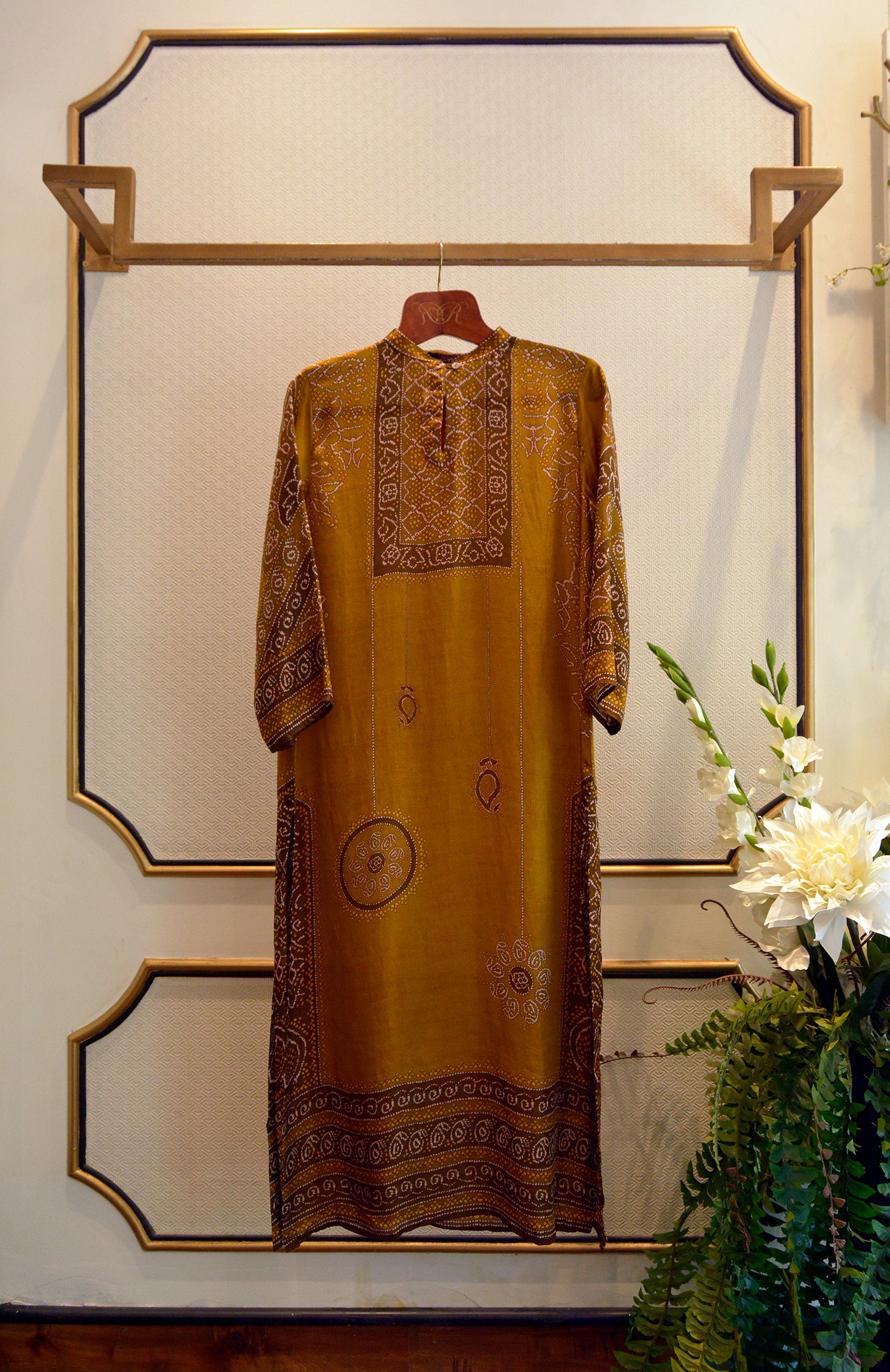 Bandhej : Champa Mustard
