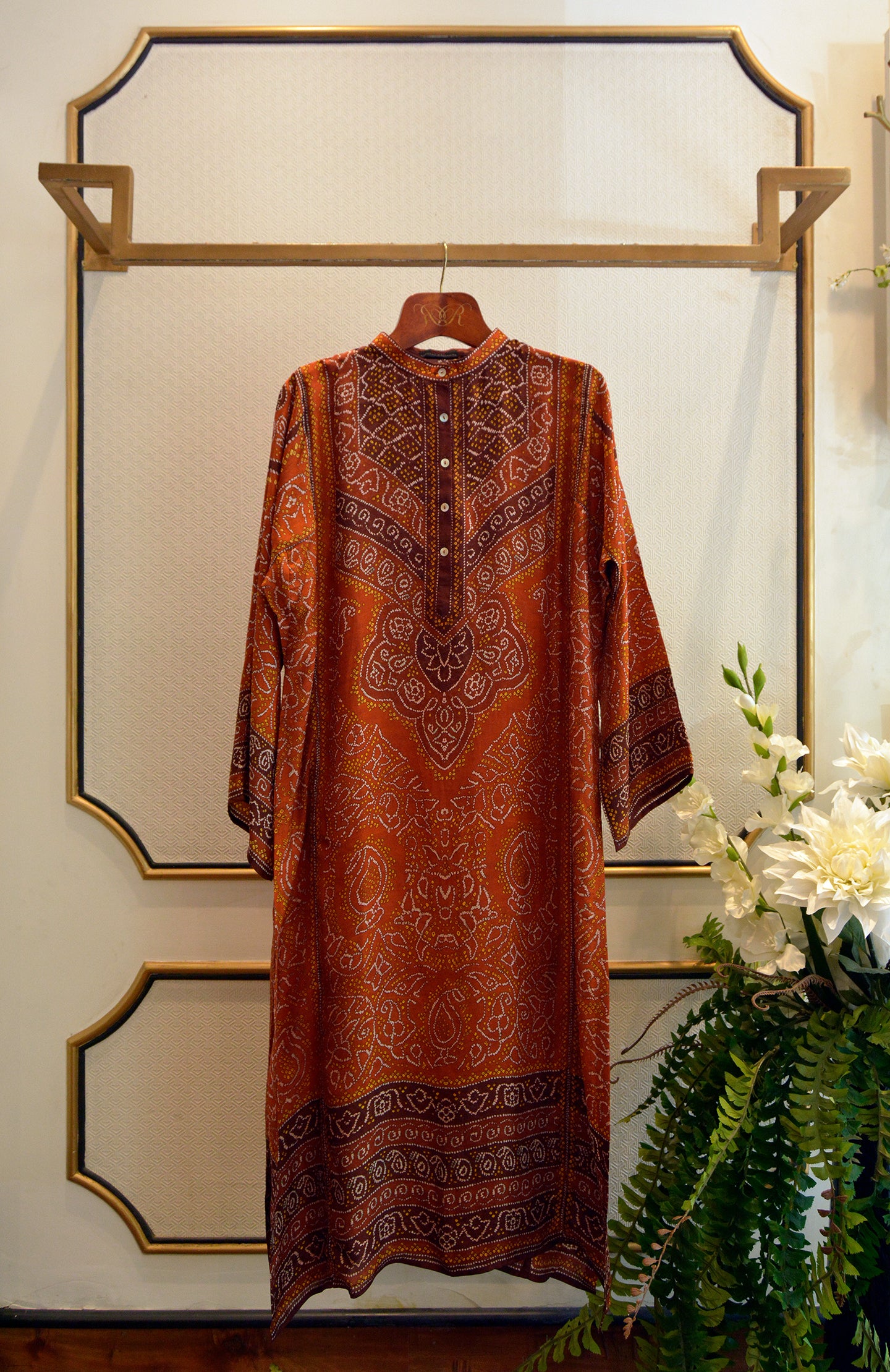 Bandhej : Ghazala Rust