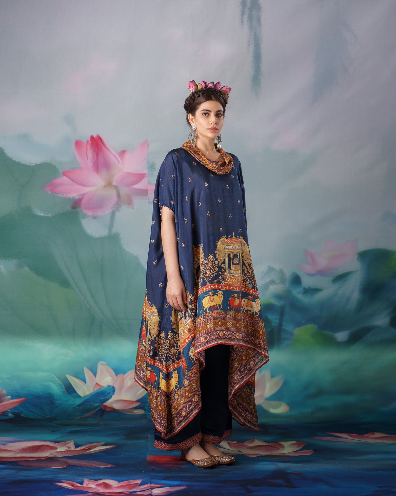 Pichwai : Lavanya - Blue