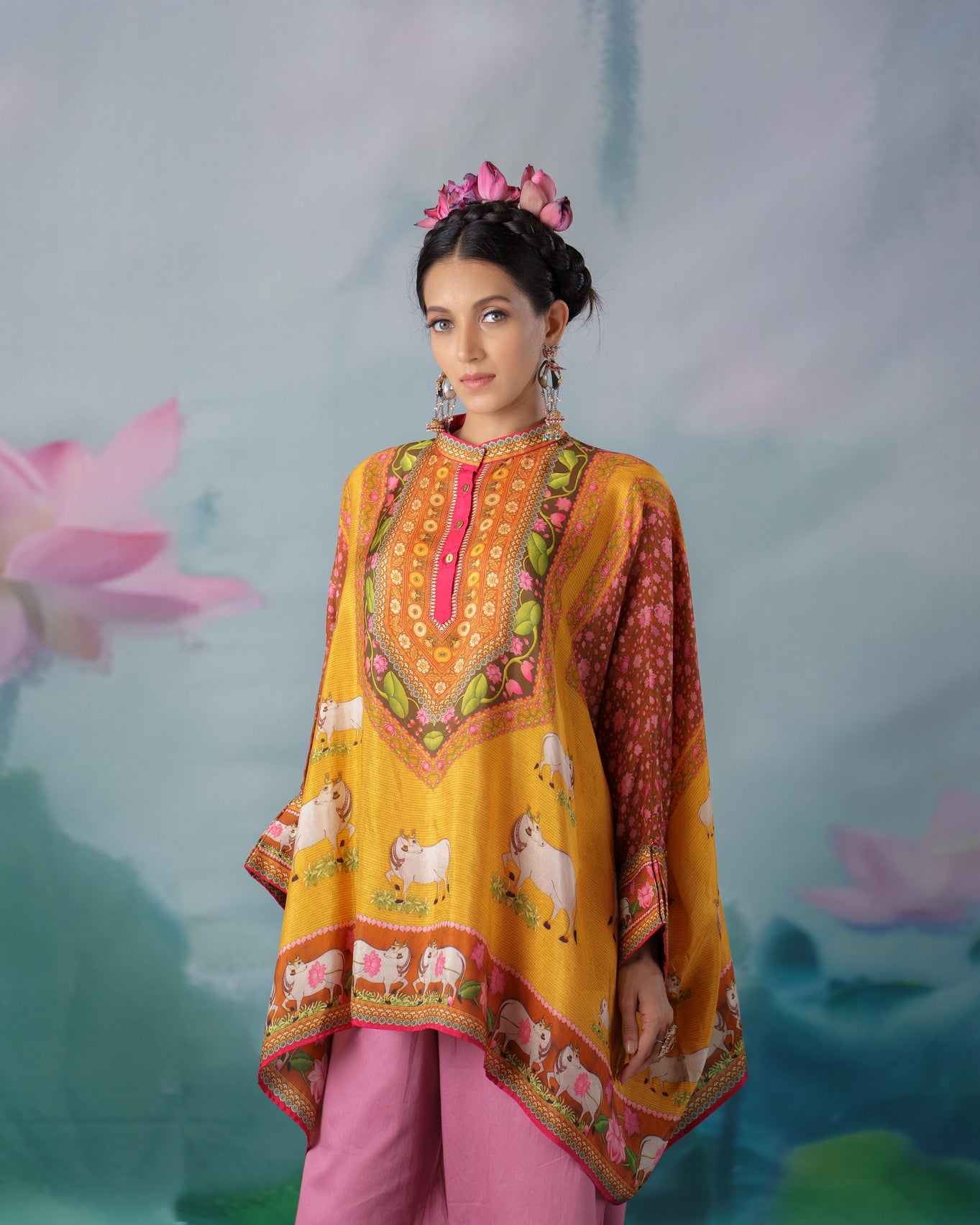 Pichwai : Chanel - Mustard