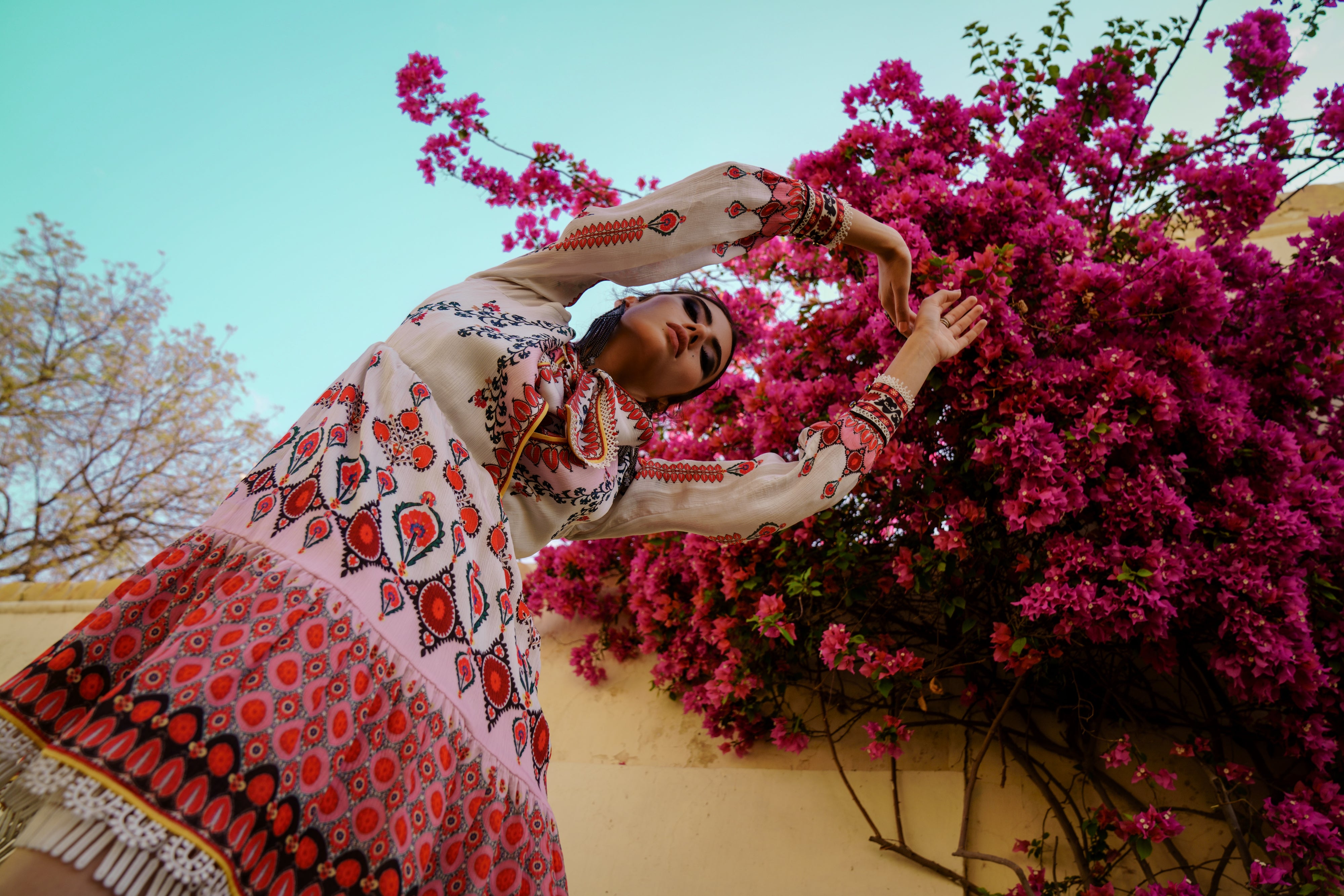 Tashkent : Aida - Ivory/Blush
