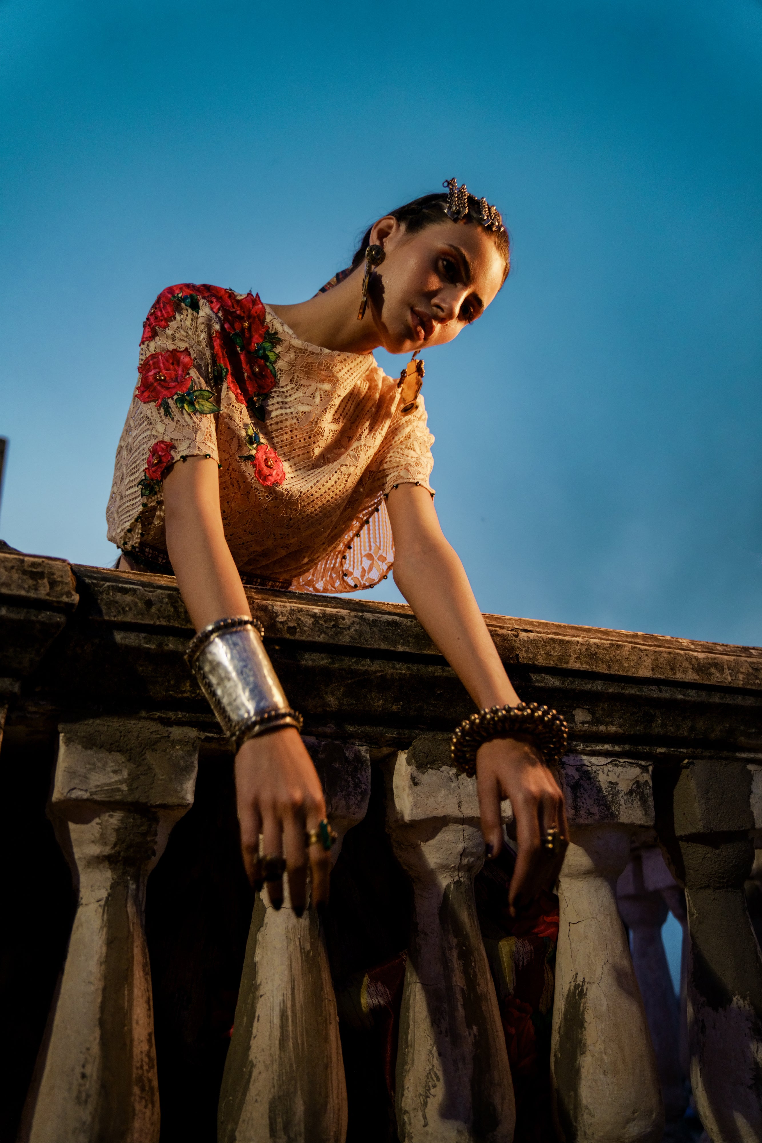 Tashkent : Varsha Leela - Nude/Warm Berry