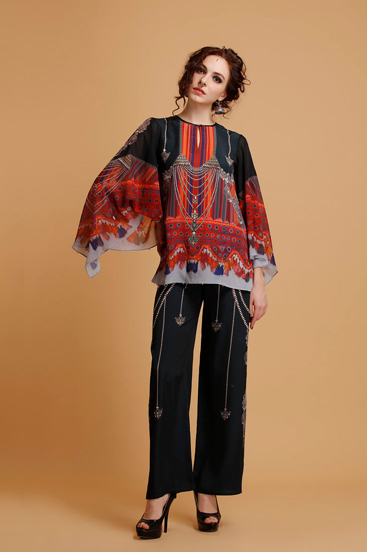 Mumtaz : Red/Black