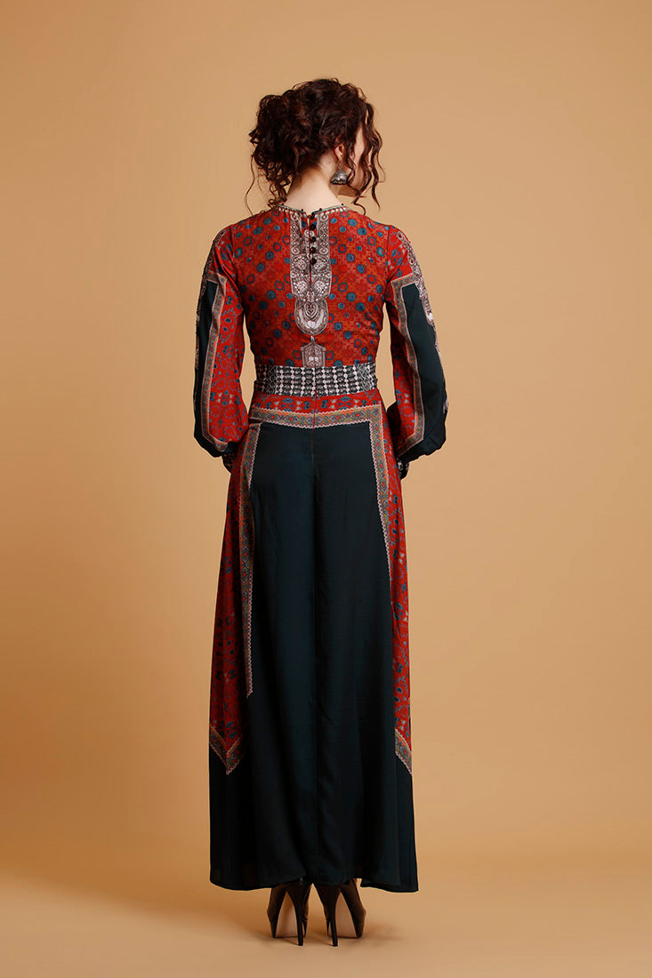 Trishala : Red/Black