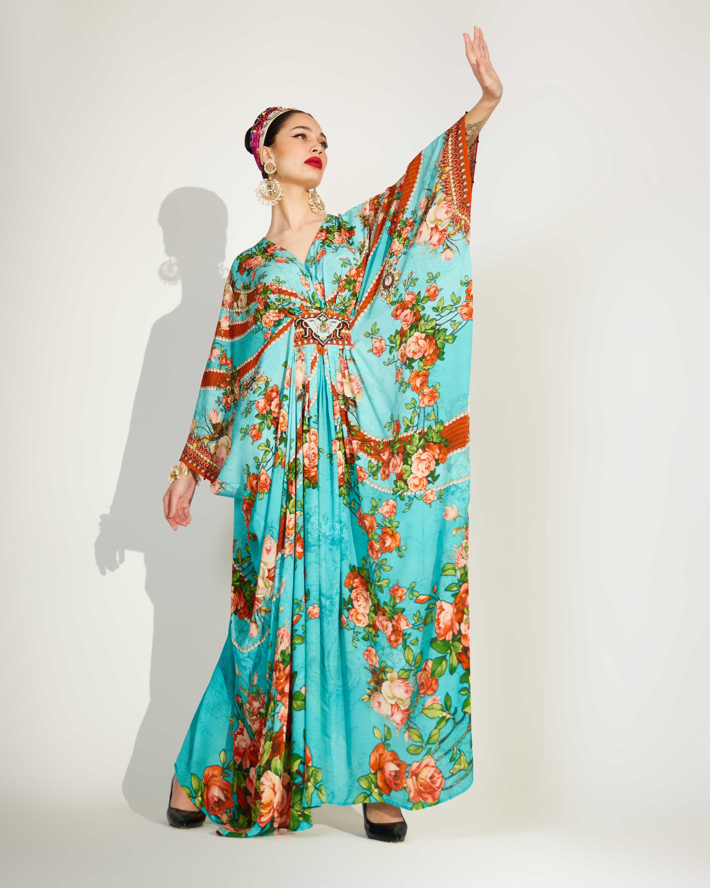 Pakeezah : Imama - Turquoise