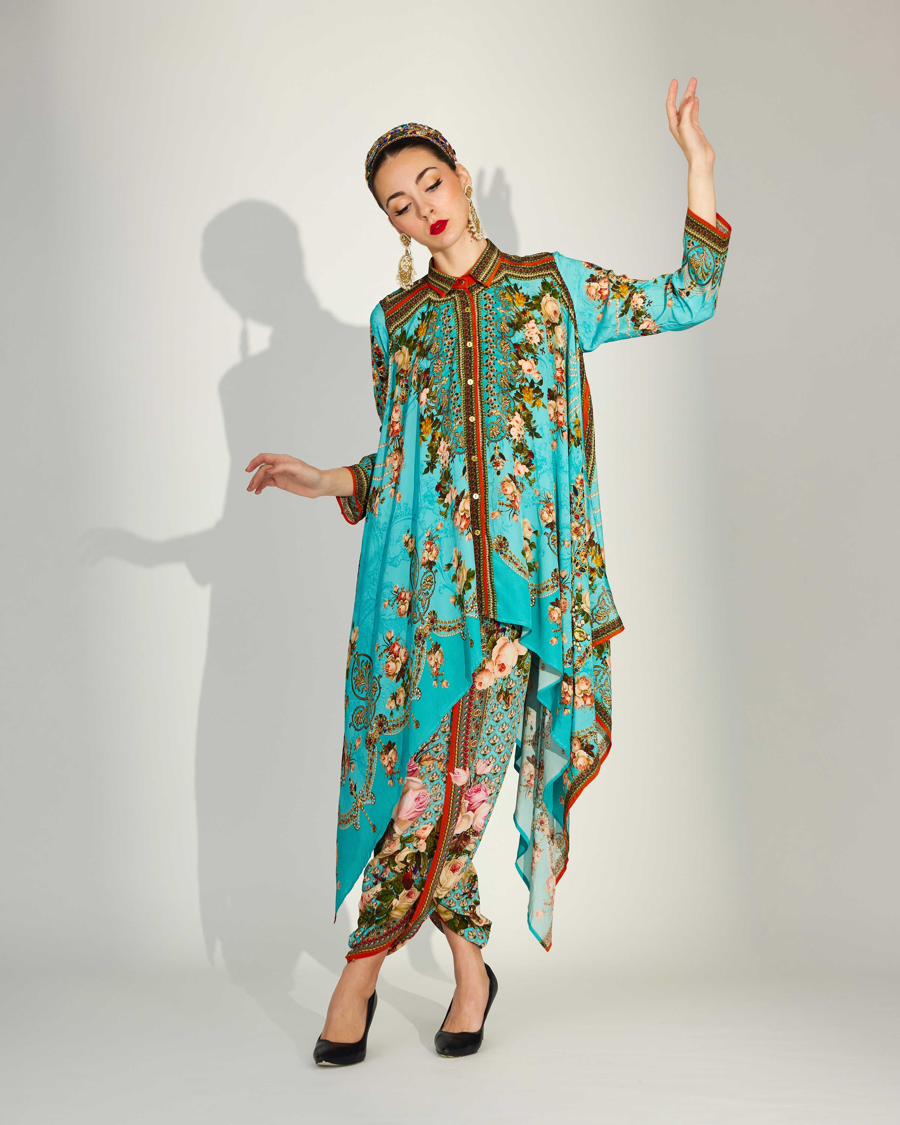 Pakeezah : Shibani - Turquoise