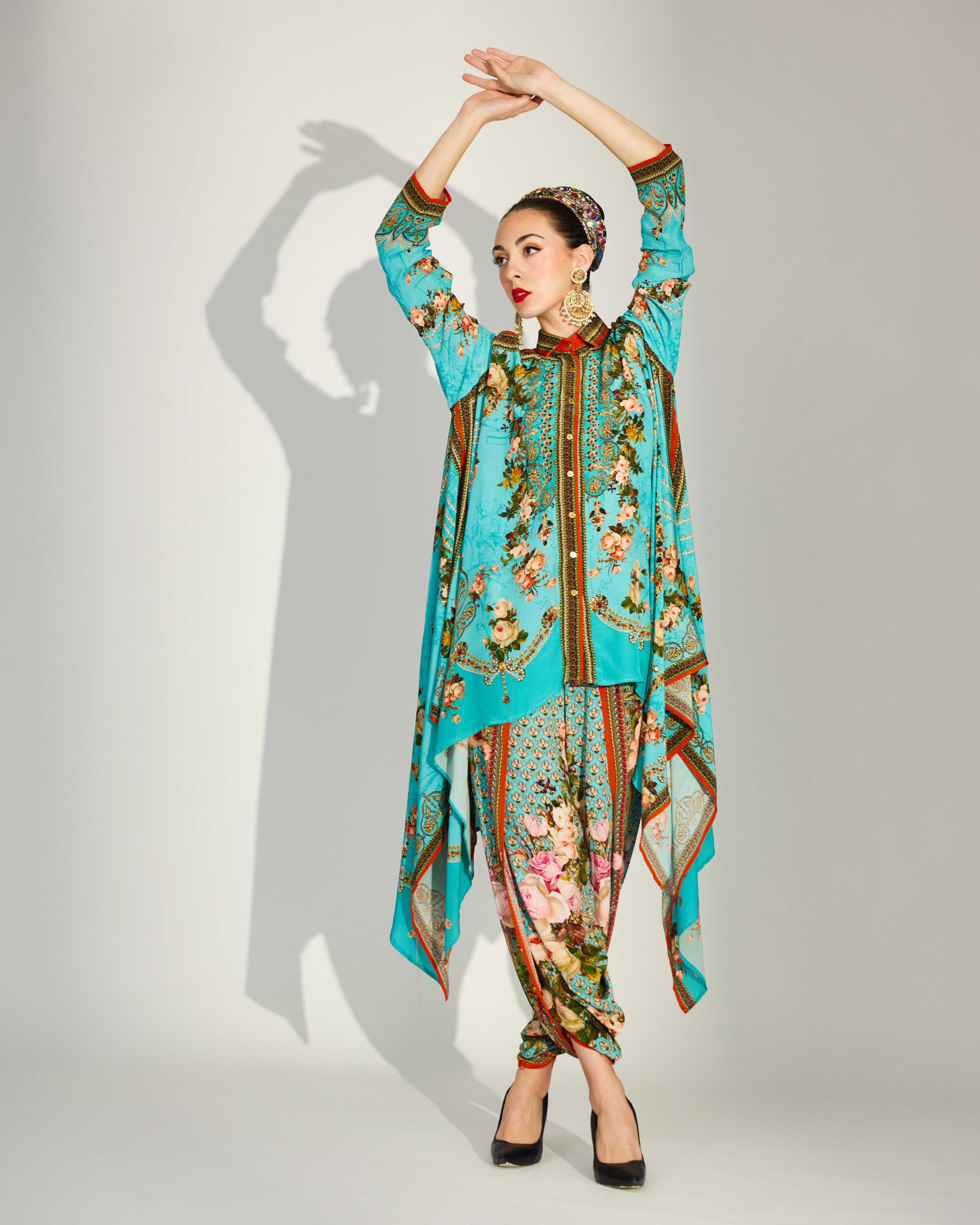 Pakeezah : Shibani - Turquoise