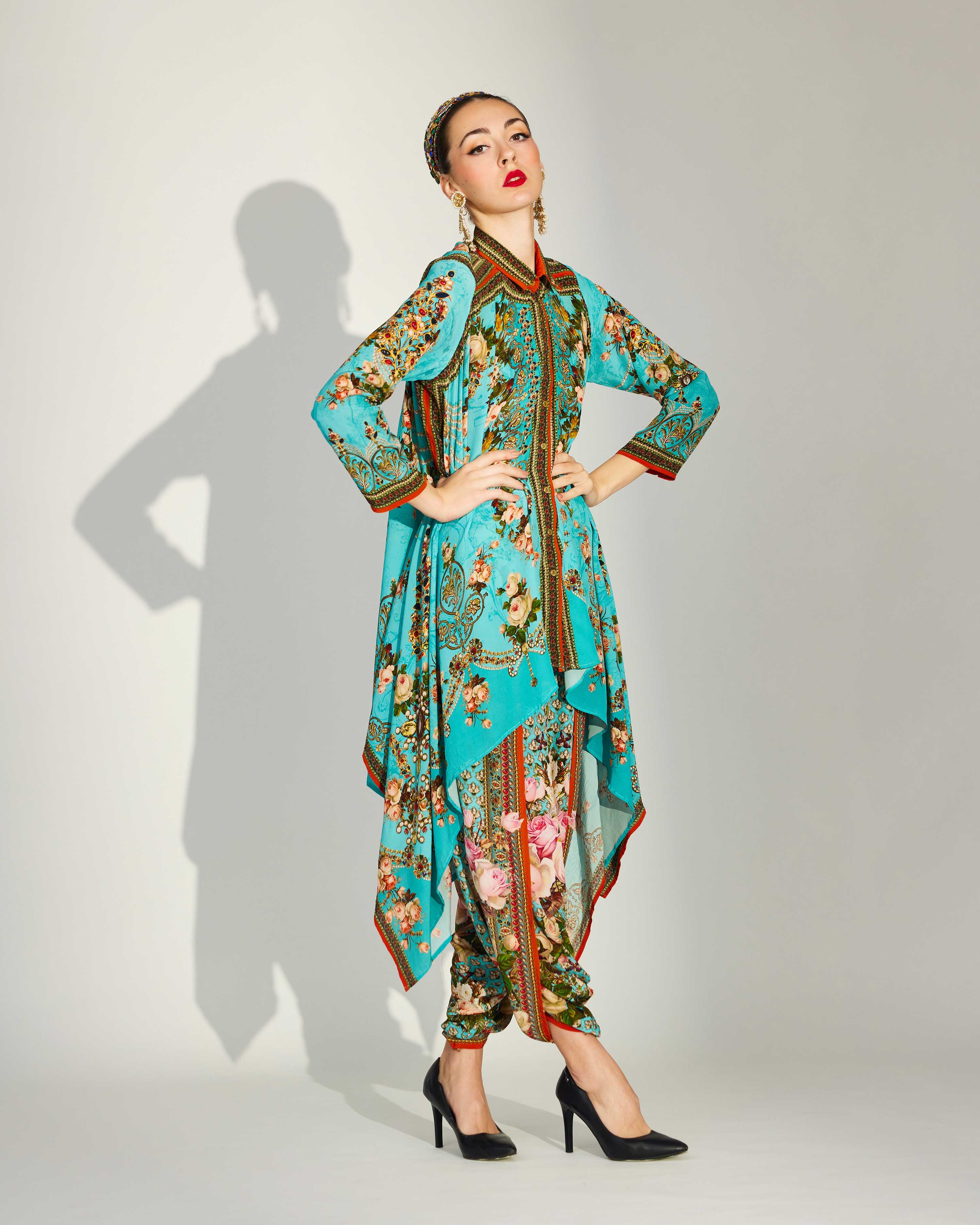 Pakeezah : Shibani - Turquoise