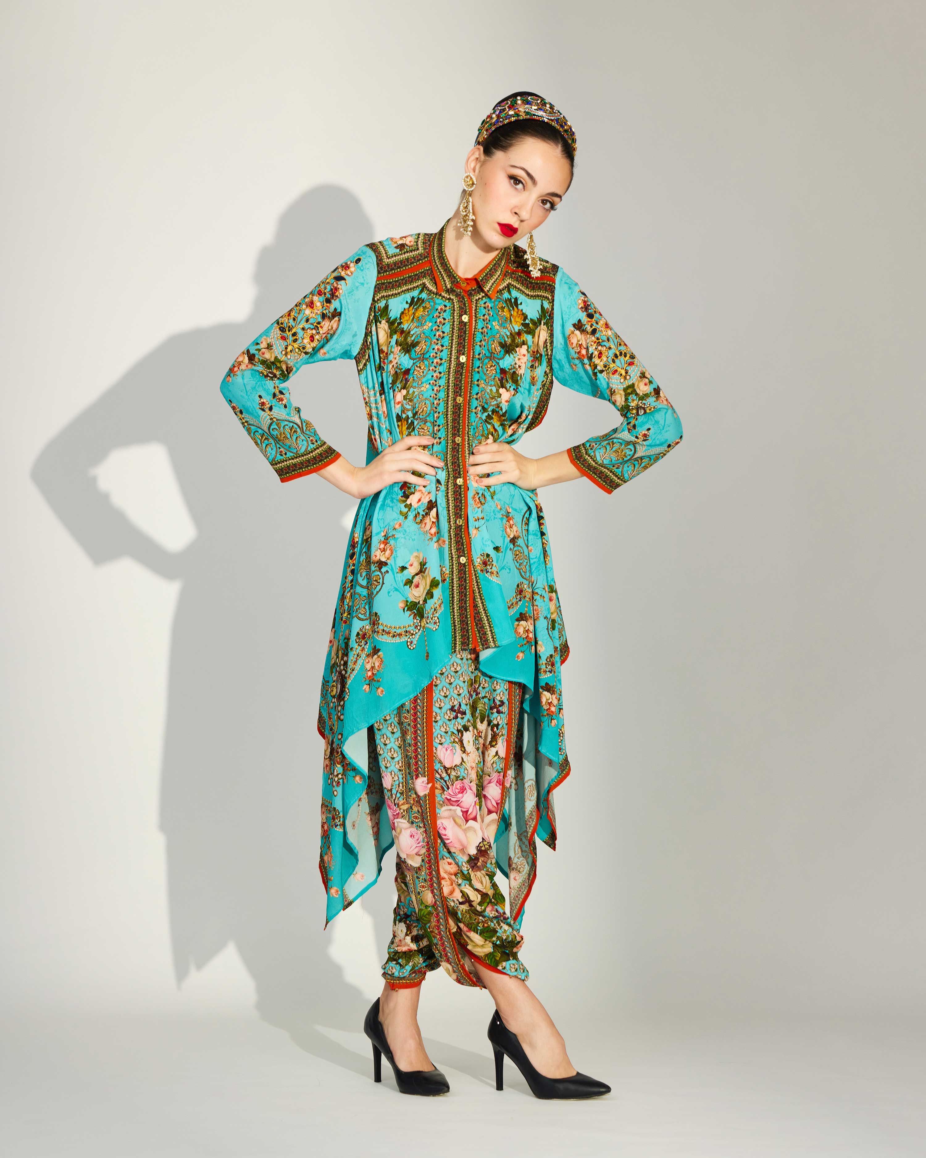 Pakeezah : Shibani - Turquoise