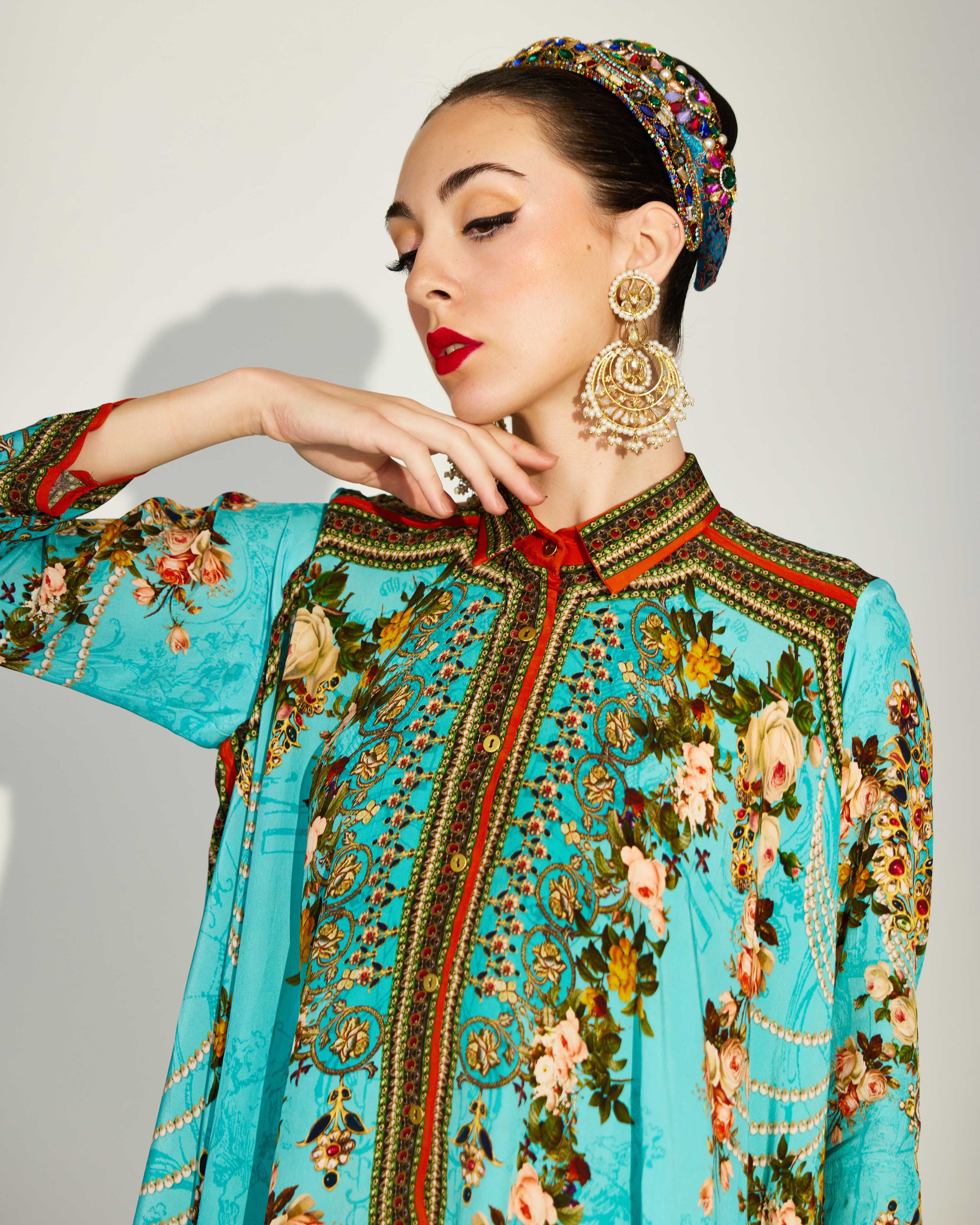Pakeezah : Shibani - Turquoise