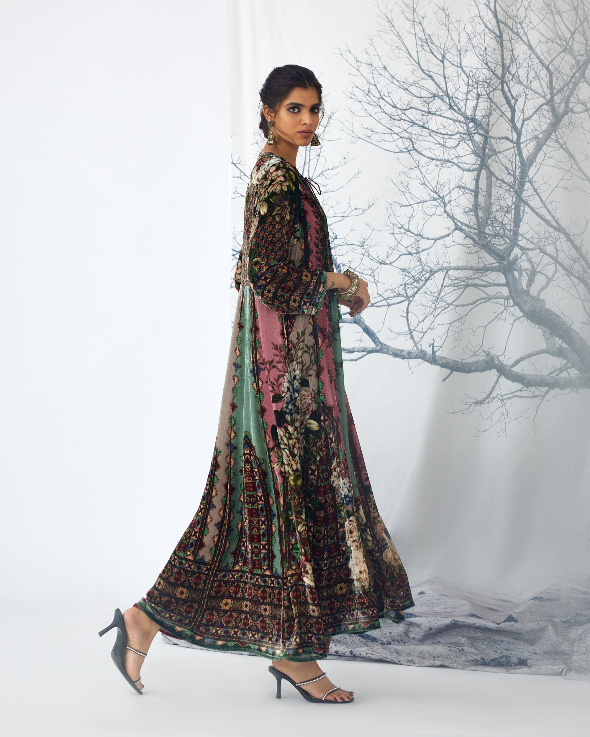 Notting Hill : Anisha - Sage/Dusty Rose