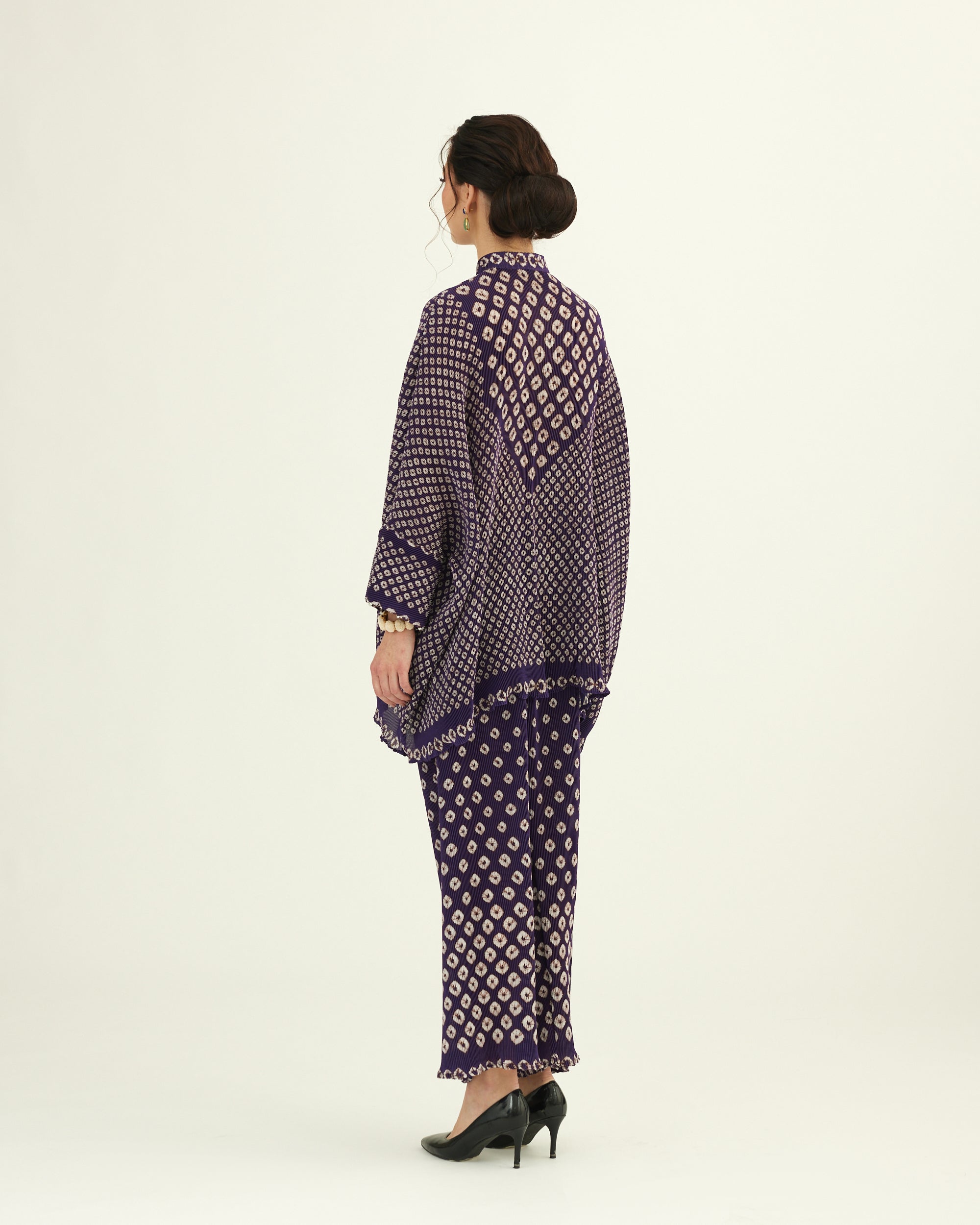 Dibbia Plisse : Chanel Purple (2pc Set)
