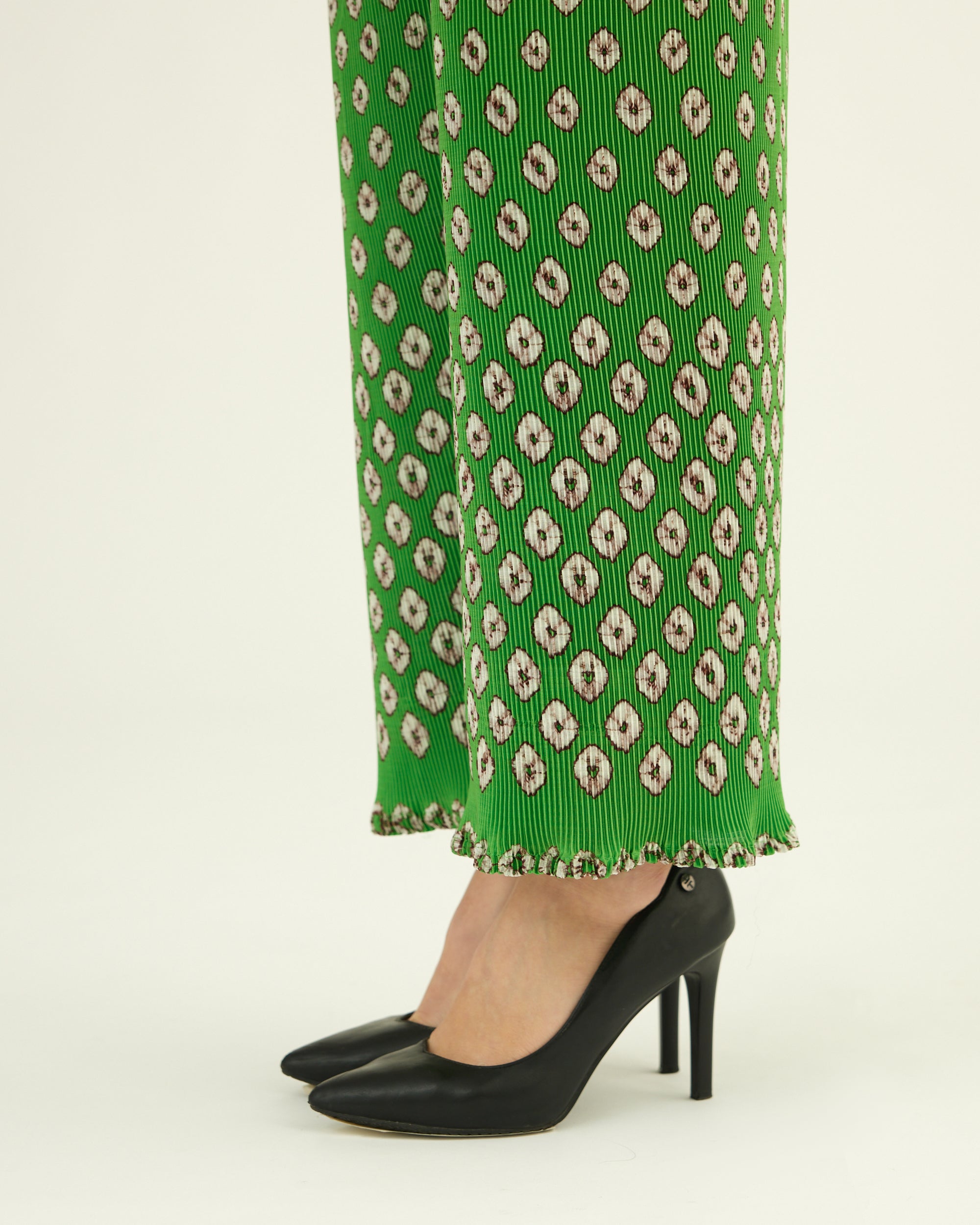 Dibbia Plisse : Chanel Lime (2pc Set)