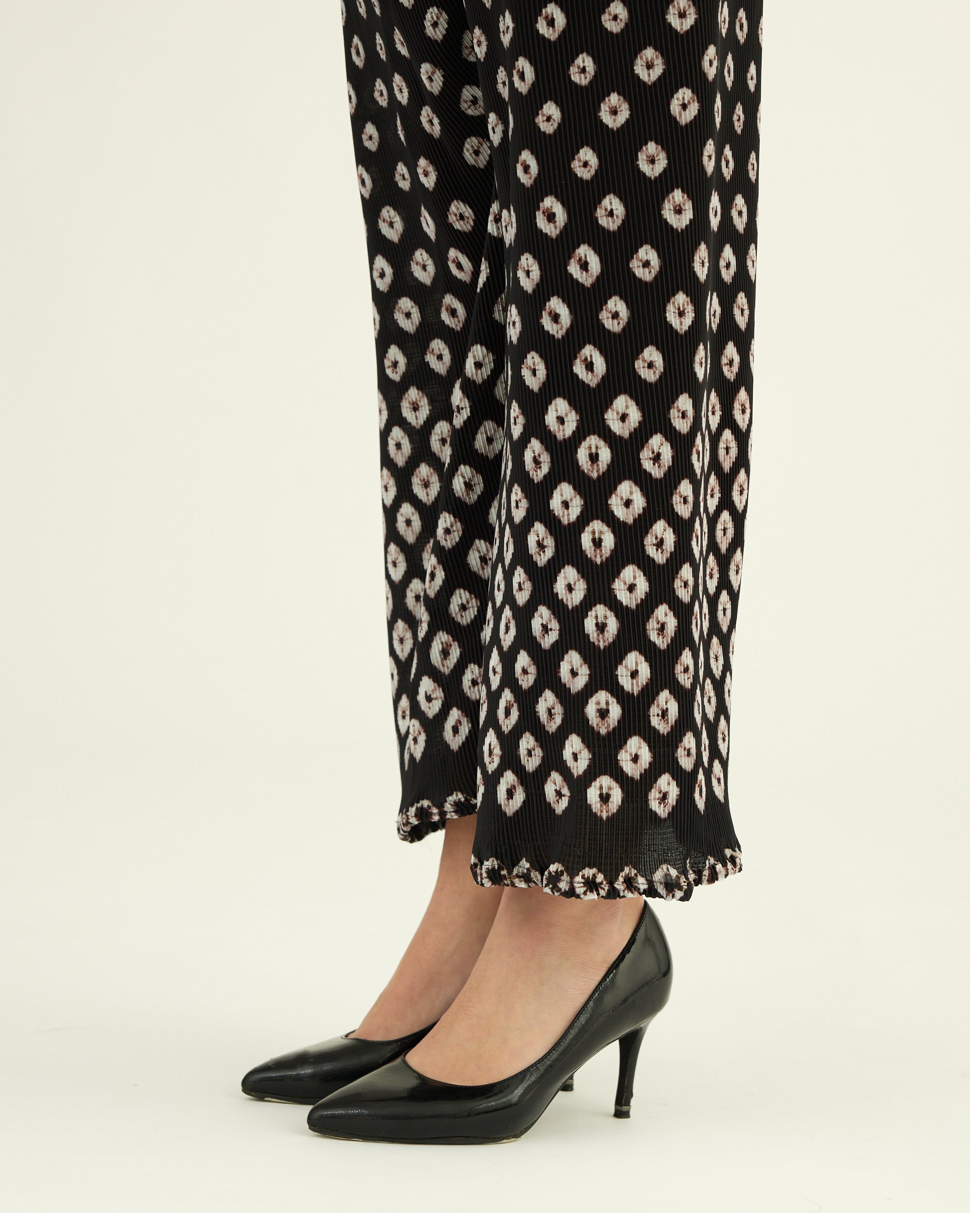 Dibbia Plisse : Chanel Black (2pc Set)