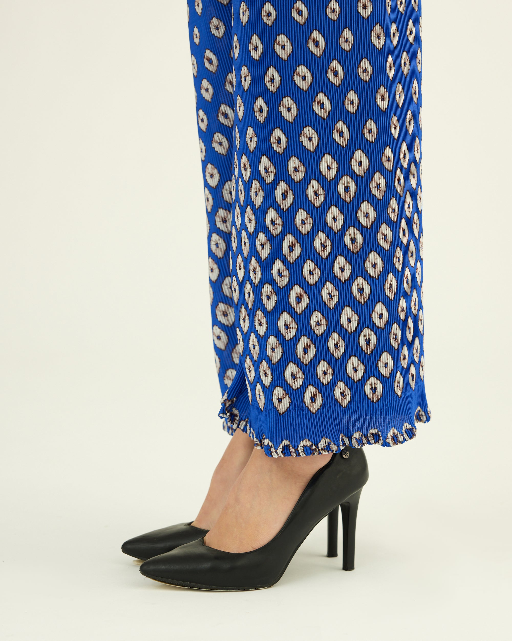 Dibbia Plisse : Chanel Cobalt (2pc Set)