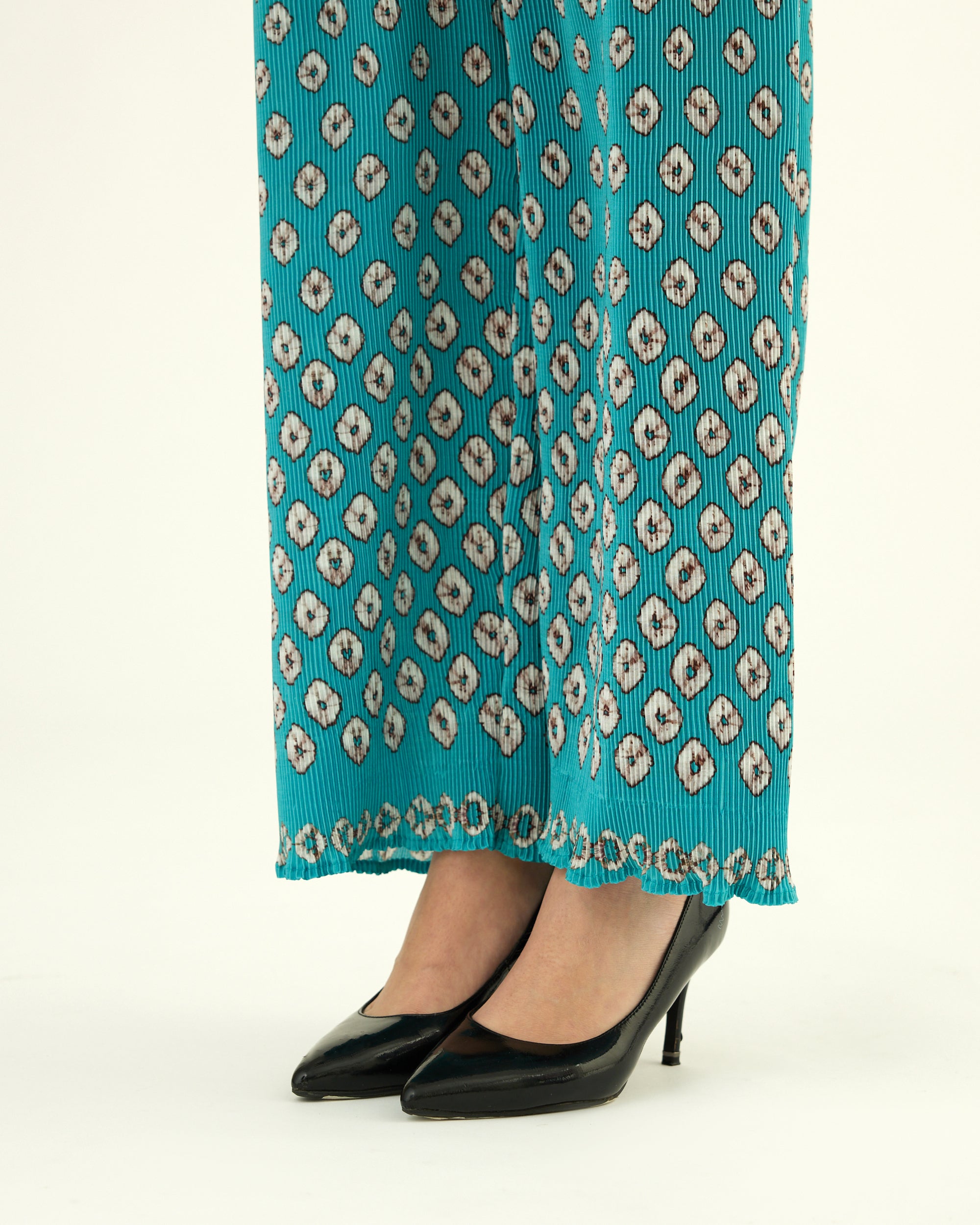 Dibbia Plisse : Chanel Turquoise (2pc Set)