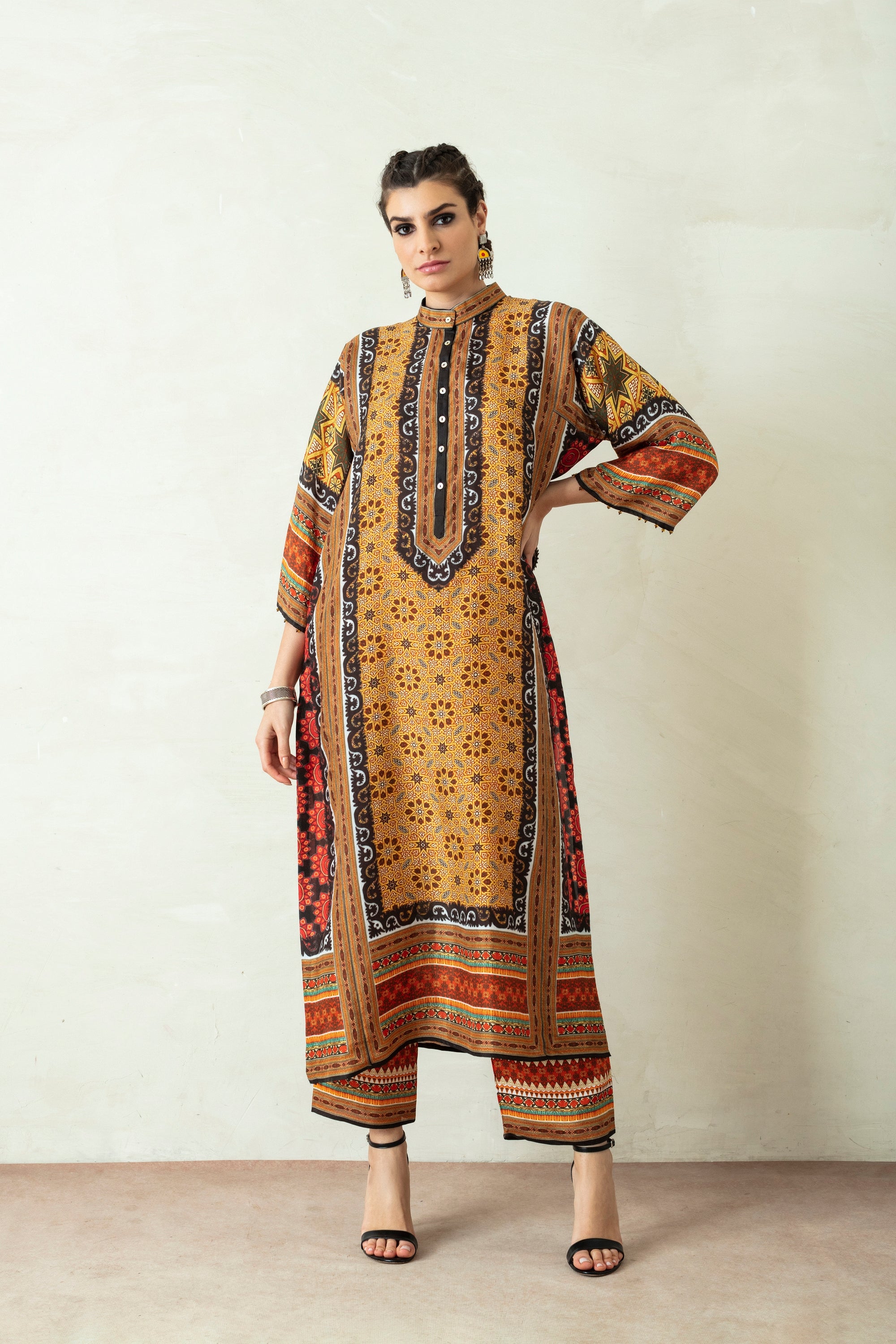 Suzani : Ghazala - Mustard