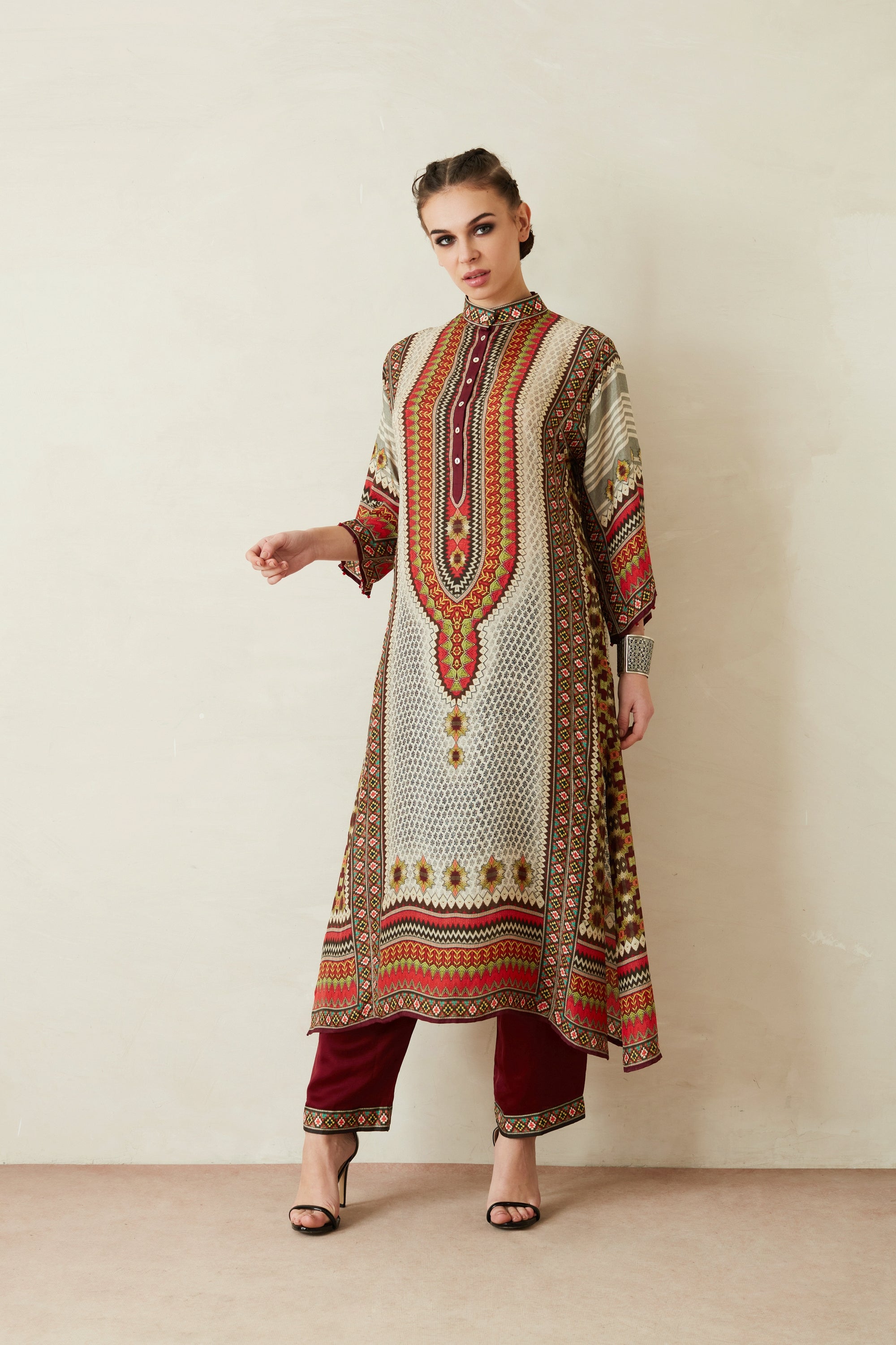 Bagru : Ghazala - Ivory