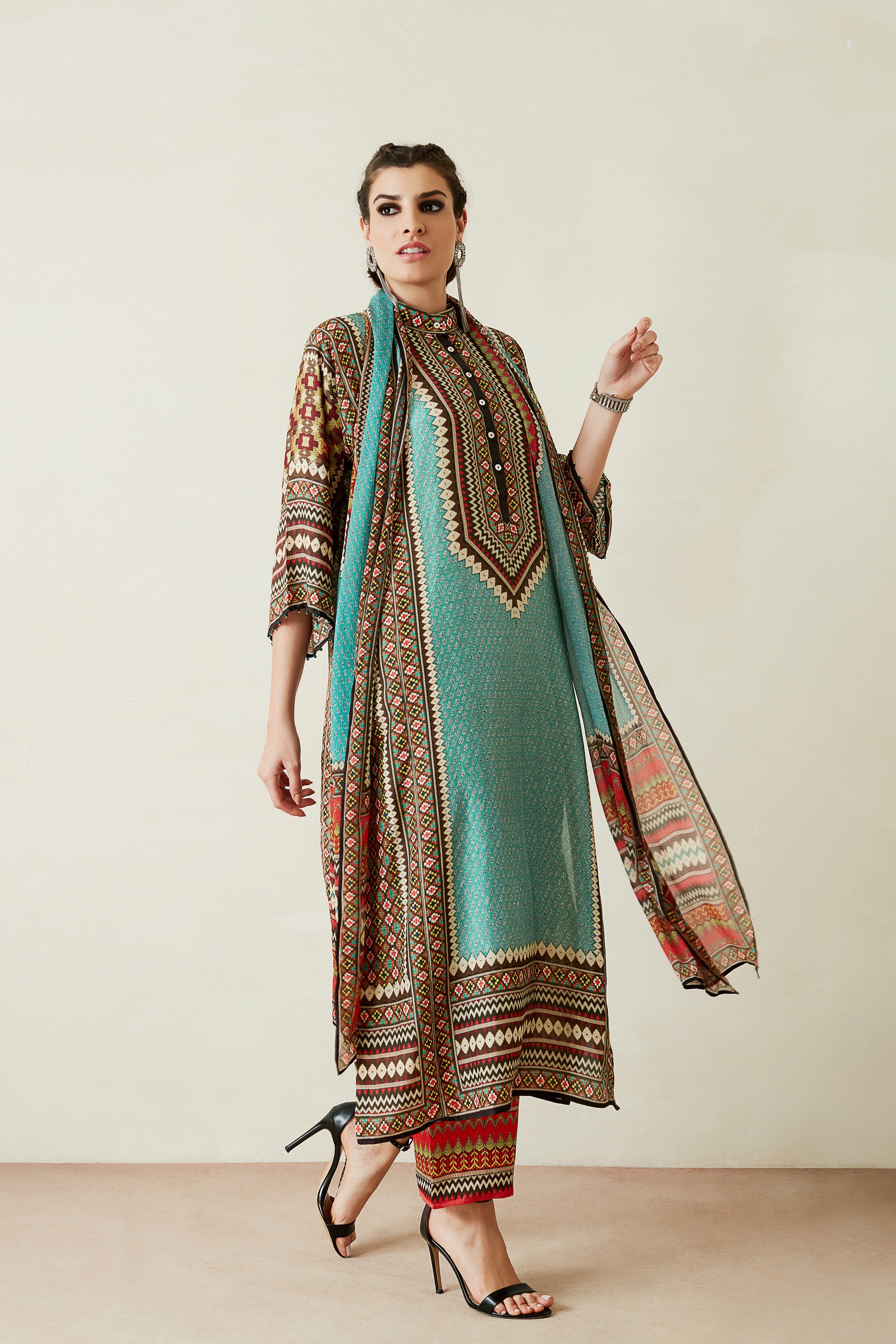 Bagru : Ghazala - Aqua